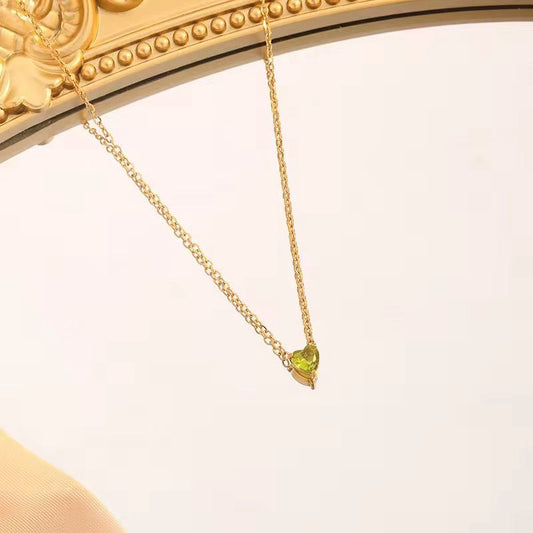 Olive Bloom Necklace