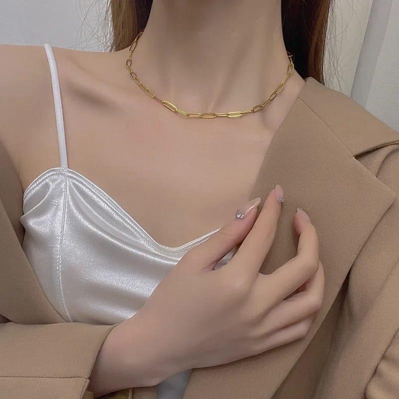 Paper clip Necklace