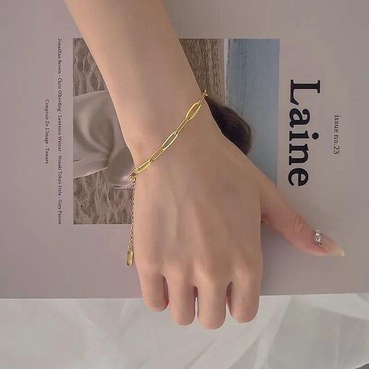 Paper clip Bracelet