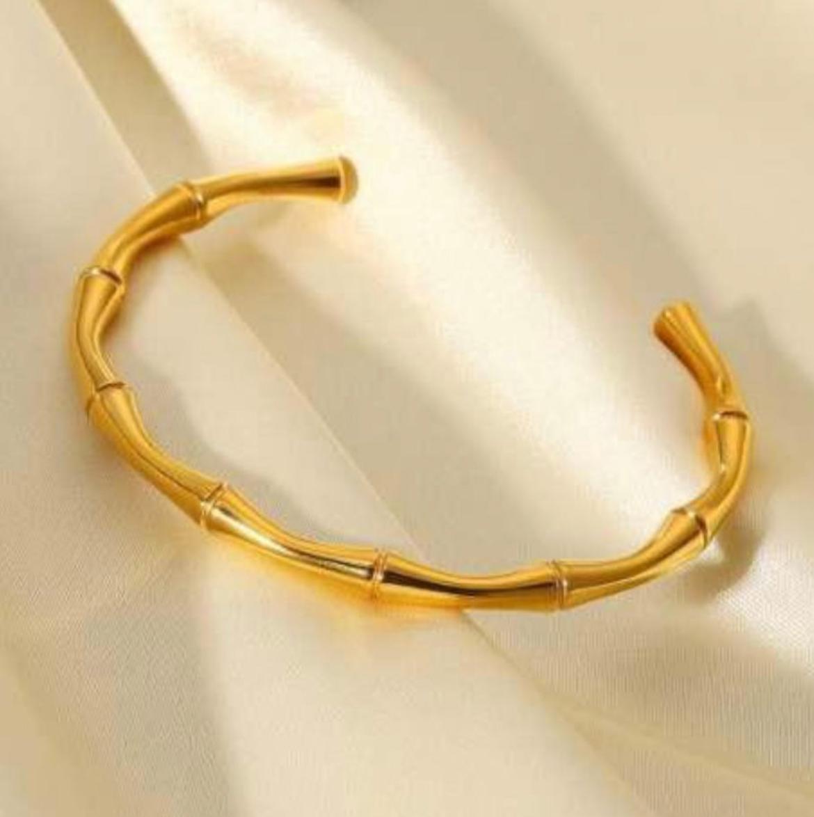 Bamboo Luxe Cuff Bracelet (BIG SIZE)