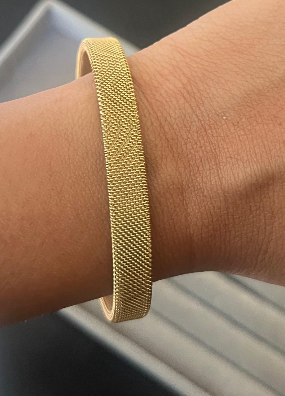 Aurelia Mesh Gold Cuff