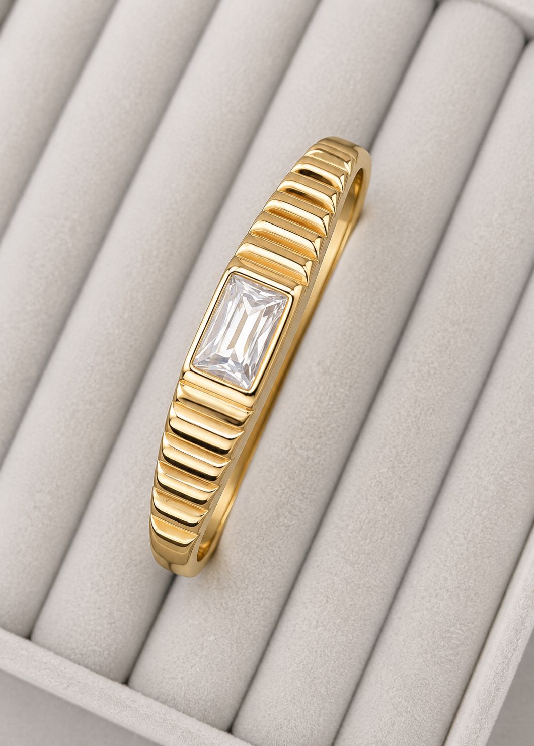 Regal Princess Cut Gold kada
