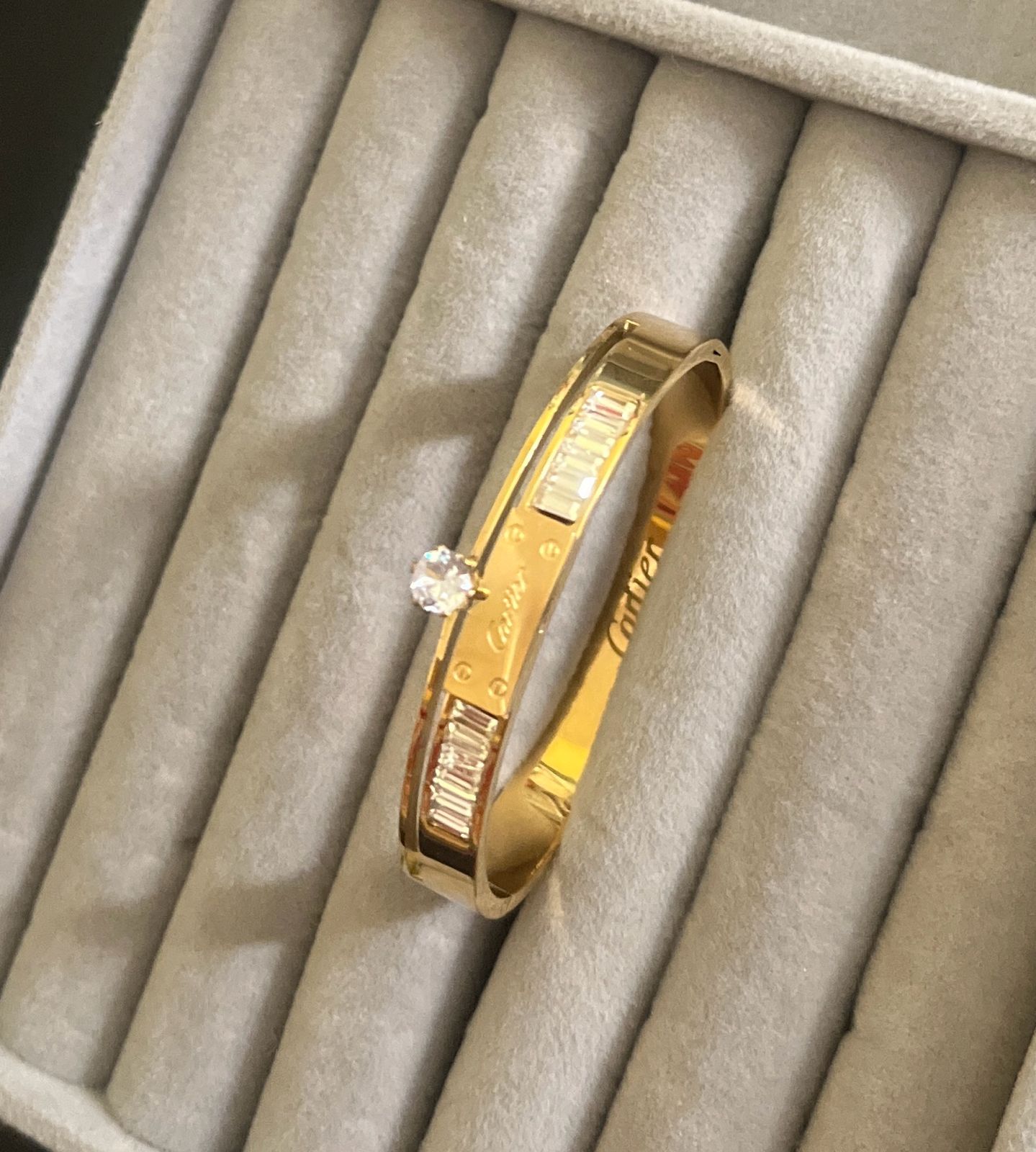 Luxe Solitaire Bar Kada (SMALL SIZE)