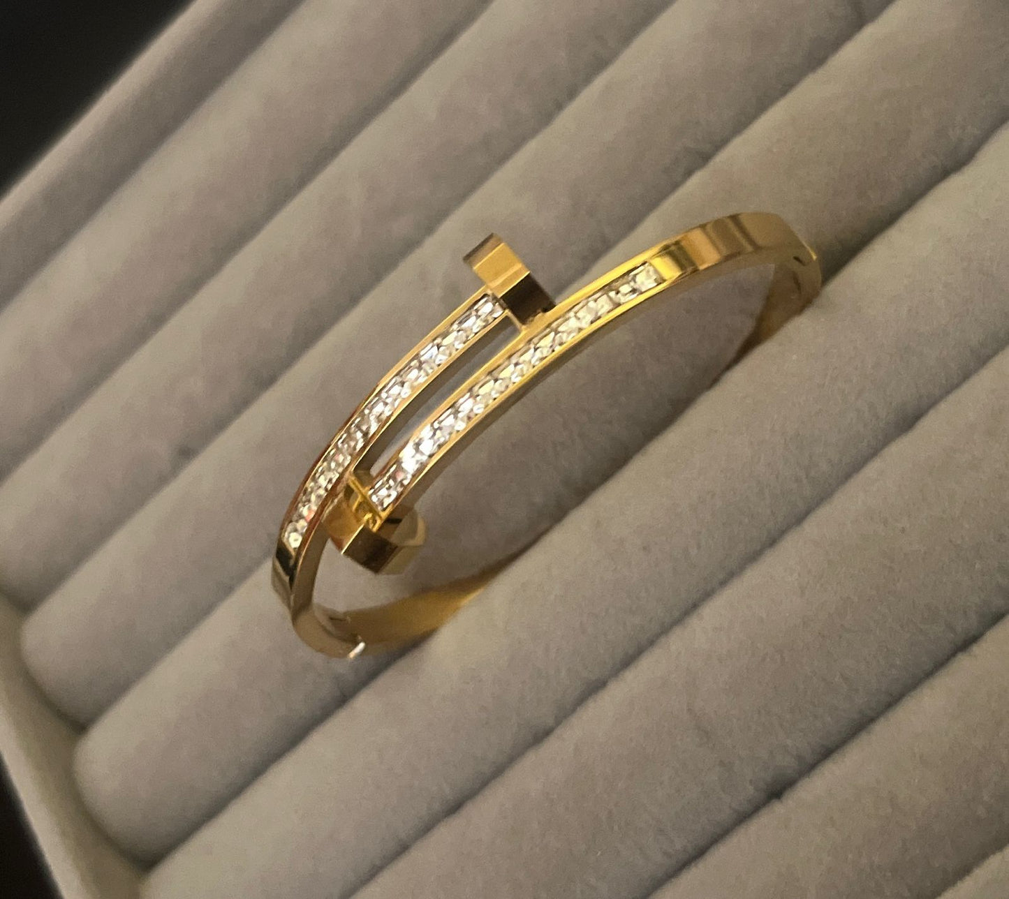Twin Spark Luxe Kada (SMALL SIZE)
