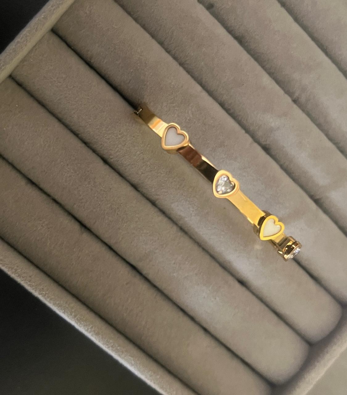 Love Notes Gold Kada (SMALL SIZE)
