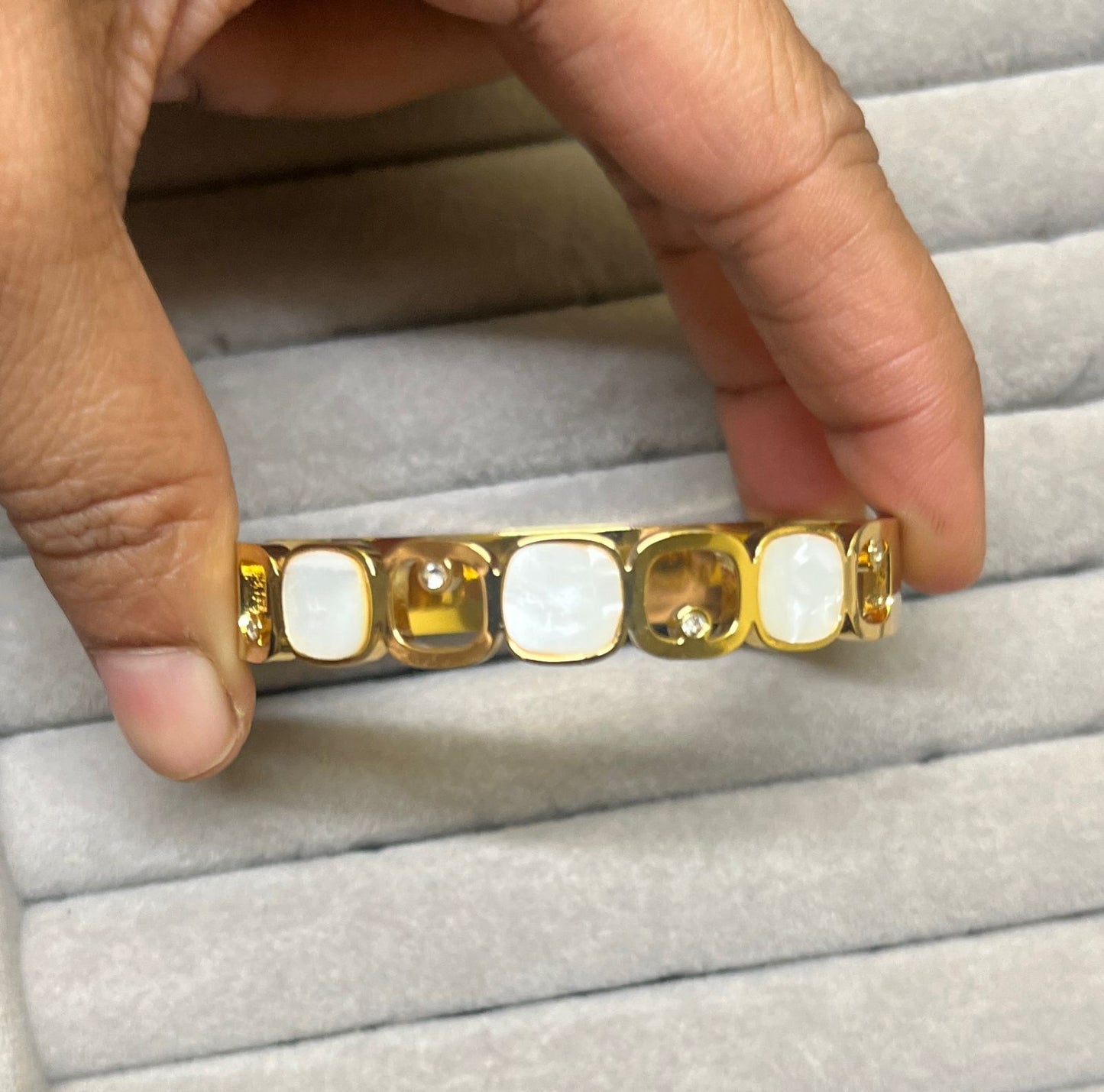 The Ivory Luxe Link Kada (SMALL SIZE)
