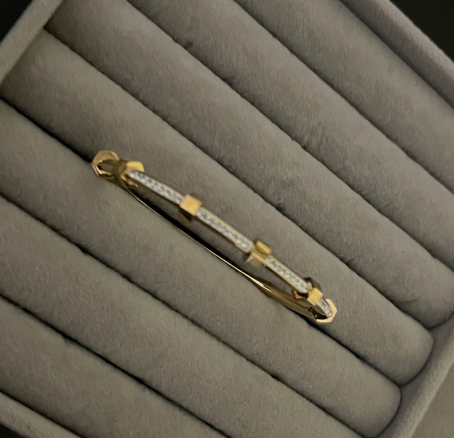 Crystal Link Bar Kada (SMALL SIZE)