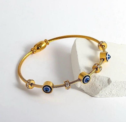 Nazar Charm Bangle (SMALL SIZE)
