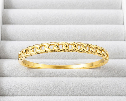 Golden Chainline Sleek Kada