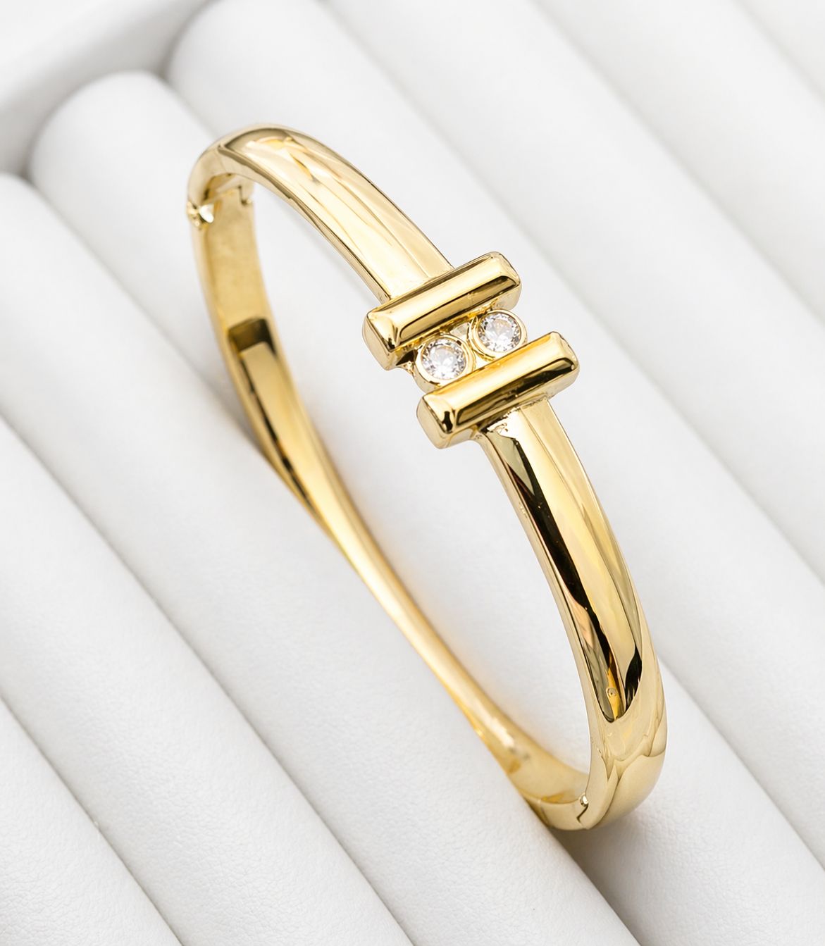 Aurelia Twin Crystal Bar Kada