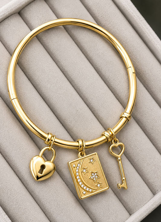 Celestial Secrets Charm Kada ✨🔐