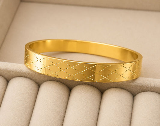 Heritage Grid Gold Kada