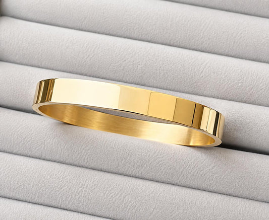 Classic Mirror Gold Kada