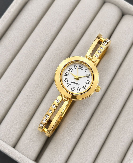 Golden Luxe Bracelet Watch for Women
