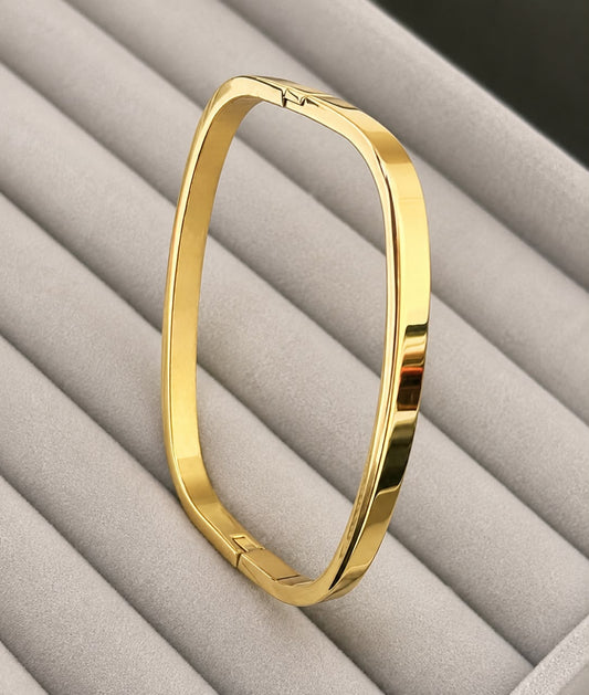 Luxe Minimal Rectangular Kada (SMALL SIZE)
