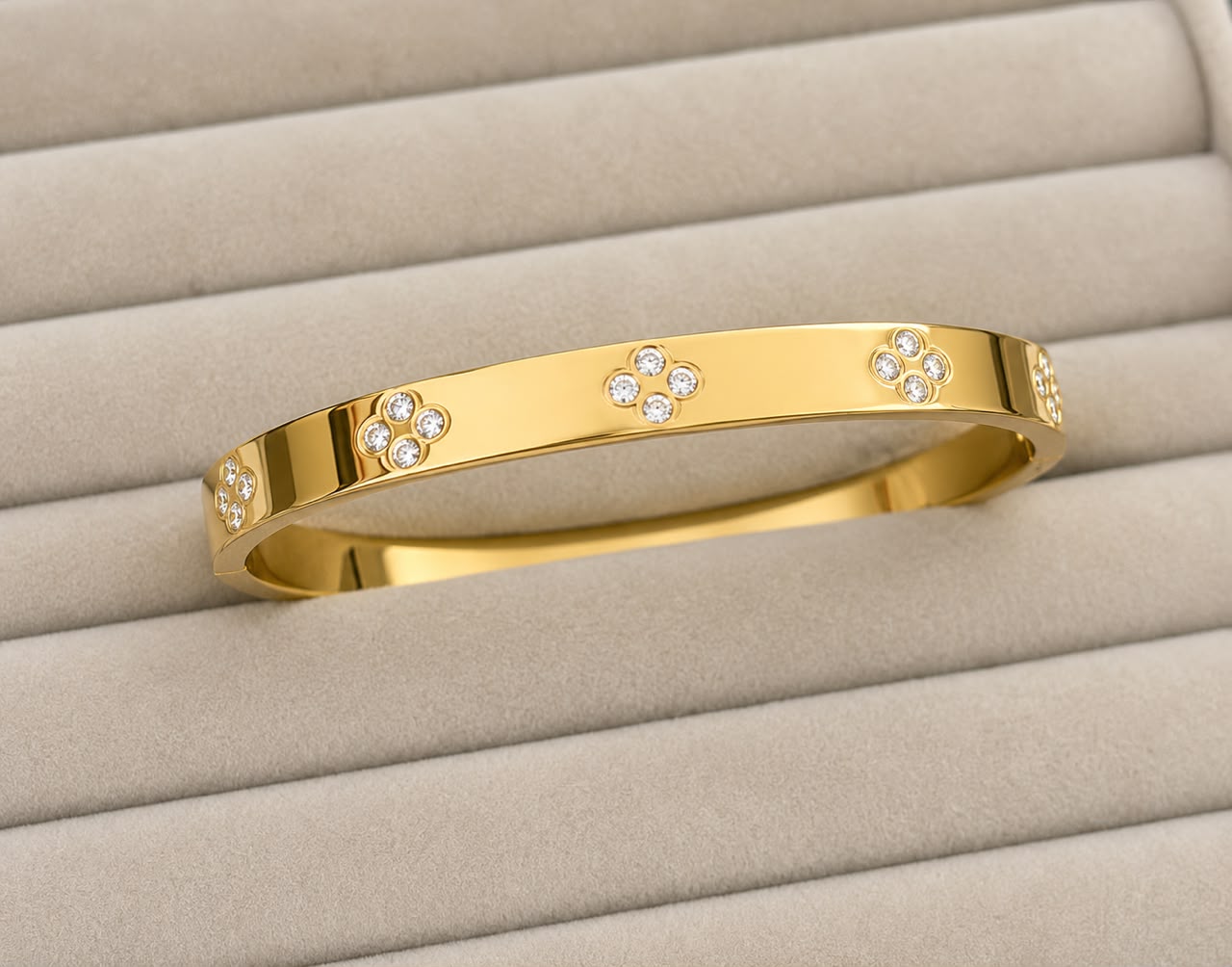Flora Spark Gold Kada (SMALL SIZE)