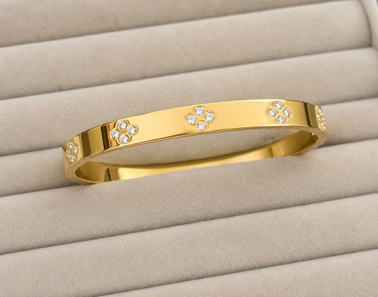 Flora Spark Gold Kada (SMALL SIZE)