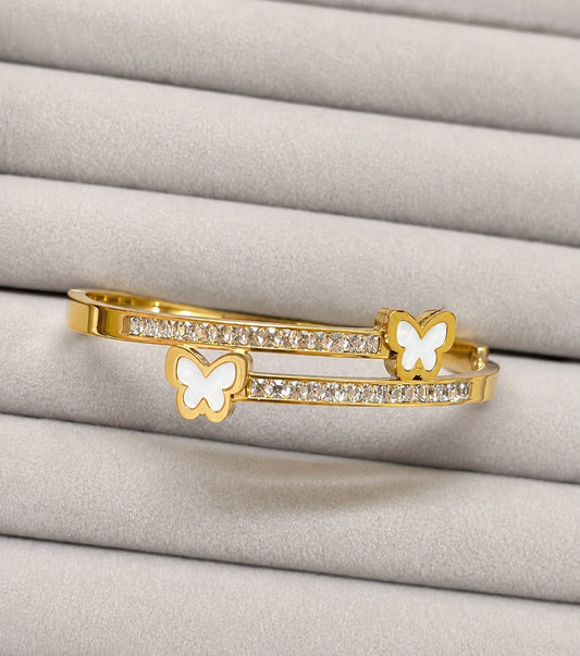 Butterfly Gleam Dual-Line Kada (SMALL SIZE)