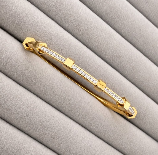 Crystal Link Bar Kada (SMALL SIZE)