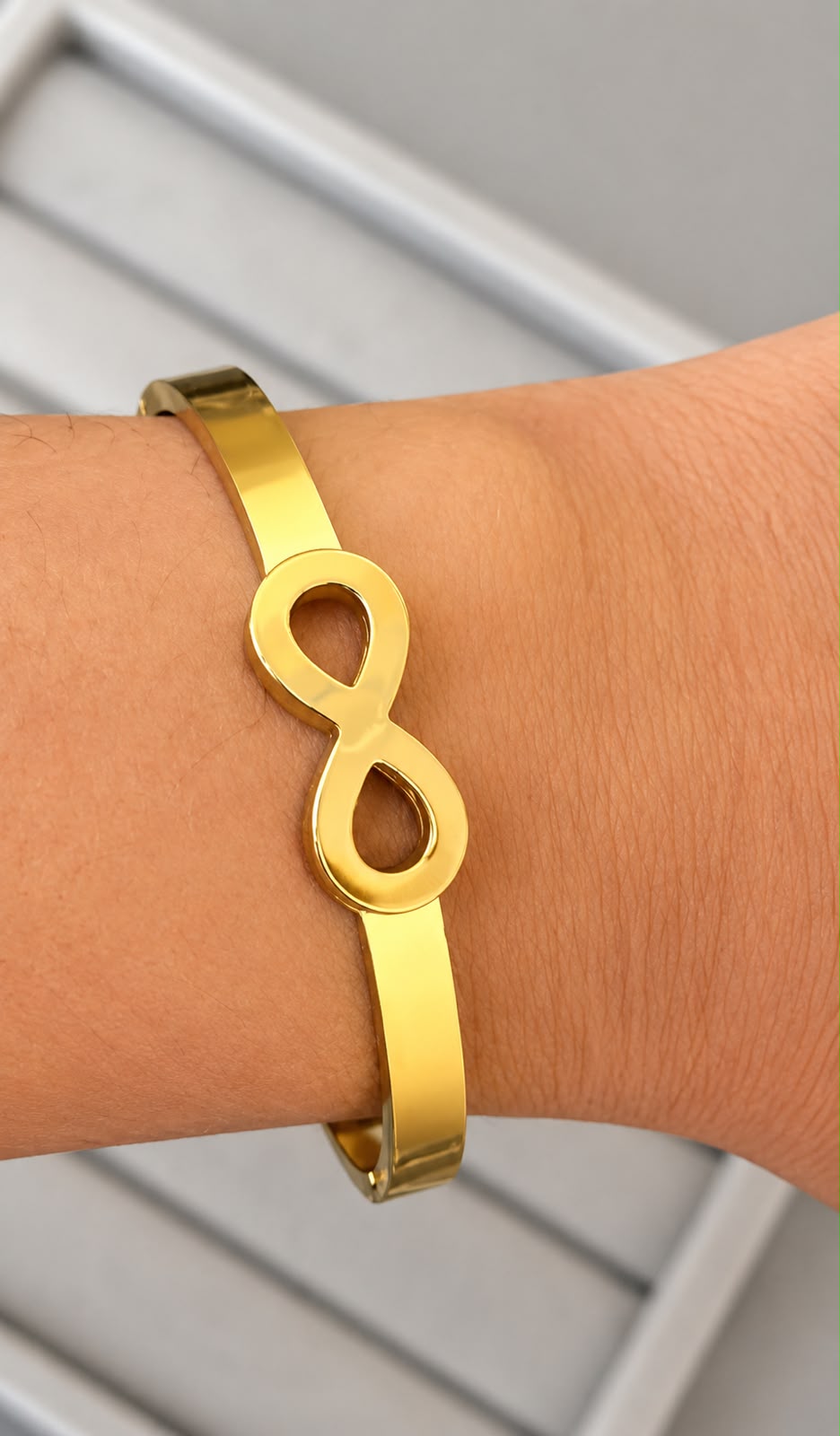 Infinity Gold Kada (SMALL SIZE)