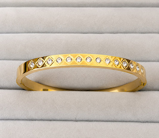 Celeste Diamond-Stud Kada (SMALL SIZE)