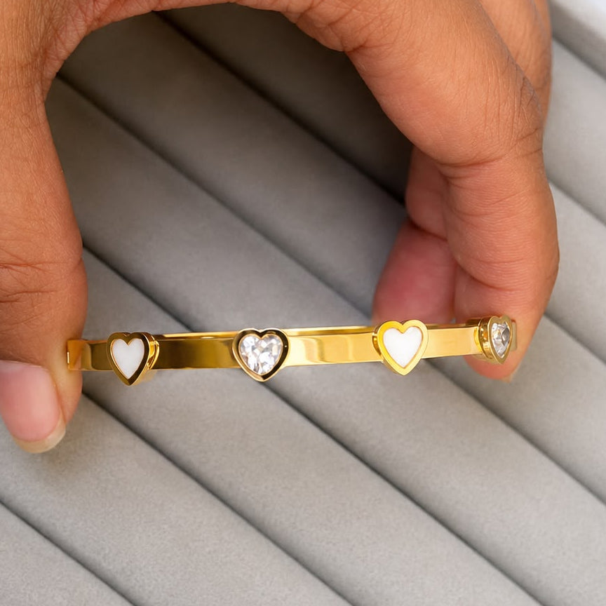 Love Notes Gold Kada (SMALL SIZE)