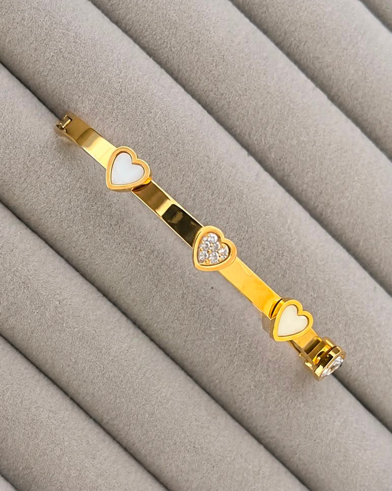 Love Notes Gold Kada (SMALL SIZE)