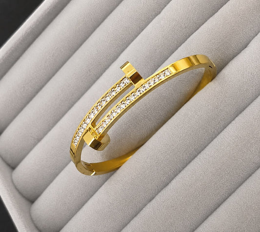 Twin Spark Luxe Kada (SMALL SIZE)