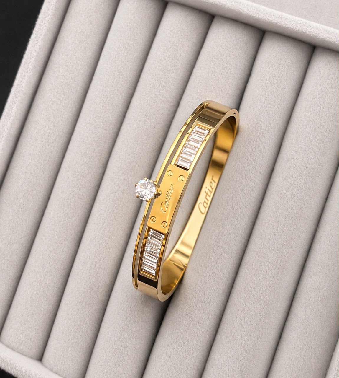 Luxe Solitaire Bar Kada (SMALL SIZE)