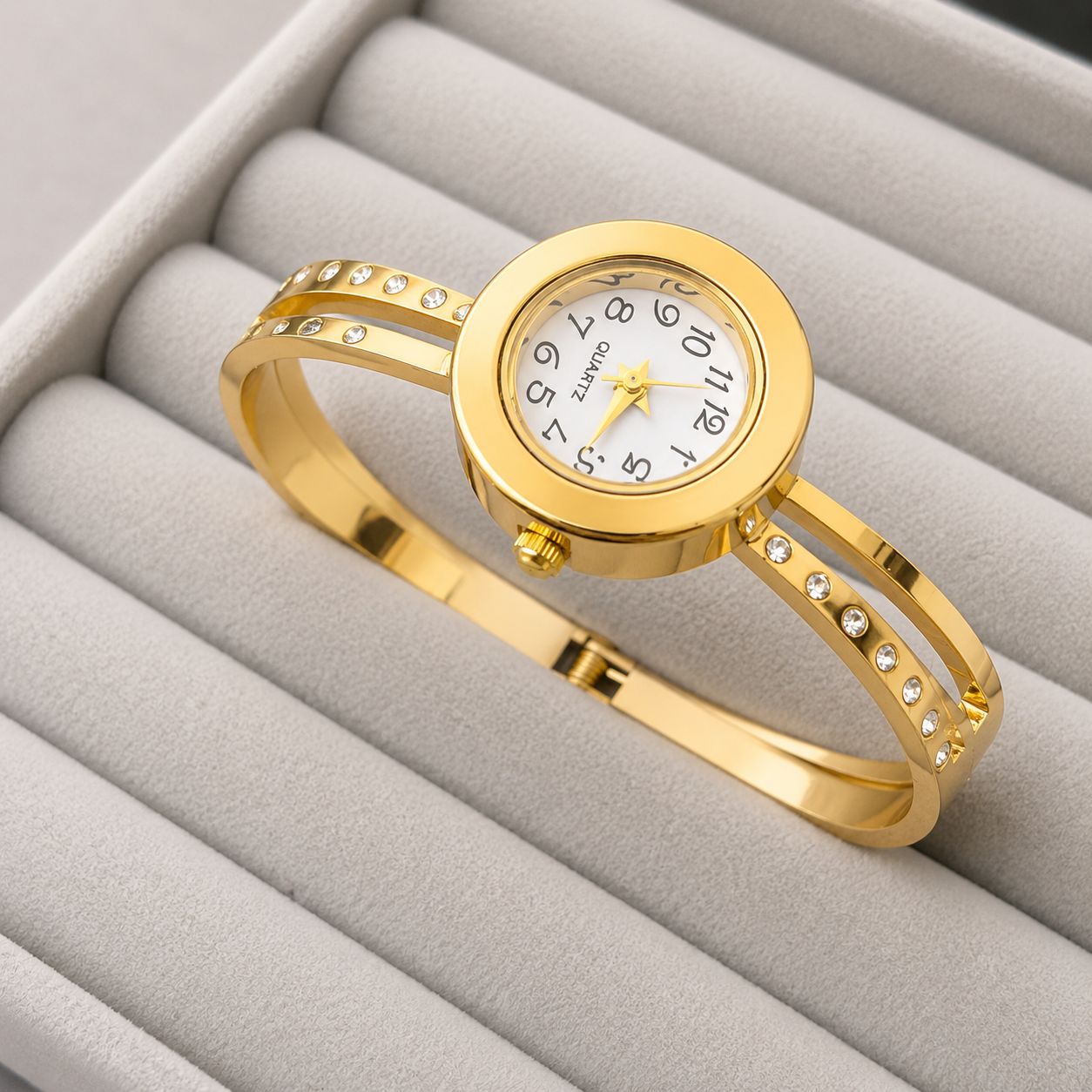Golden Luxe Bracelet Watch for Women