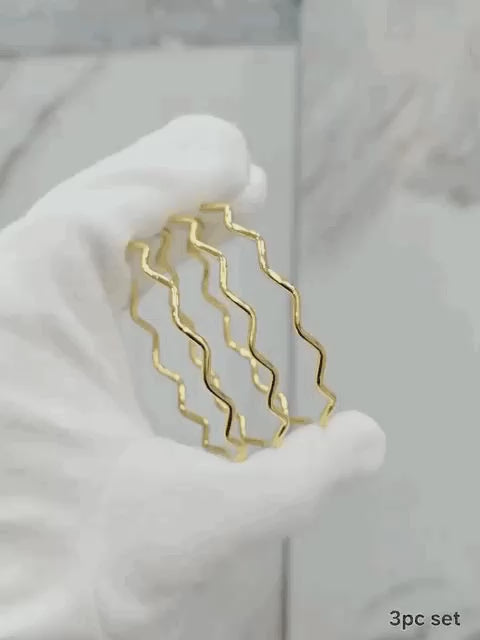 Waveform Luxe Bangles