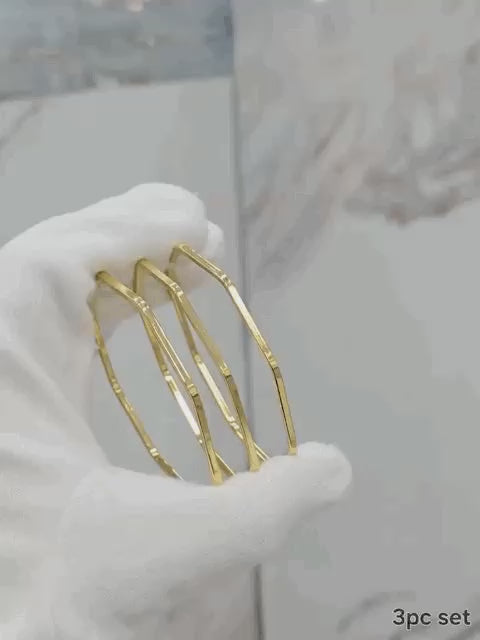 Prism Edge Bangles